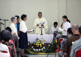 First profession of vows of Sr Sofi, fcJ, Yogyakarta, Indonesia