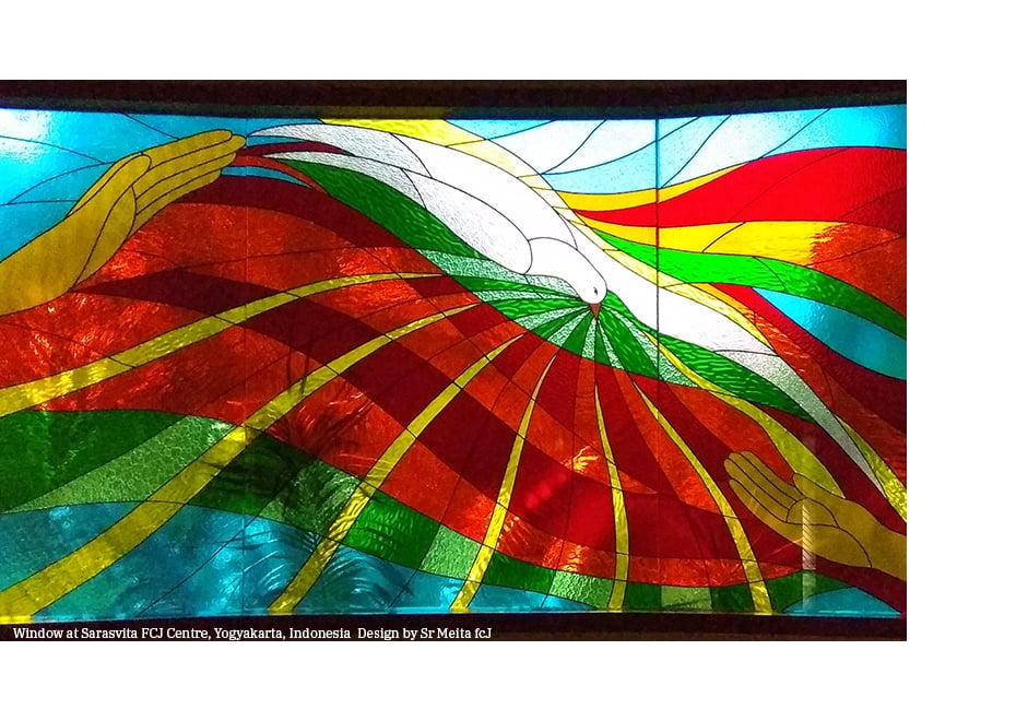 Sarasvita FCJ Centre Prayer Room WIndow