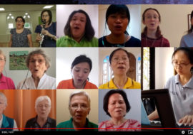 FCJ sisters singing for hope