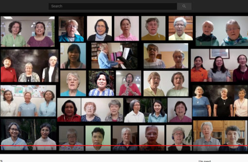 FCJ Virtual choir singing the Magnificat