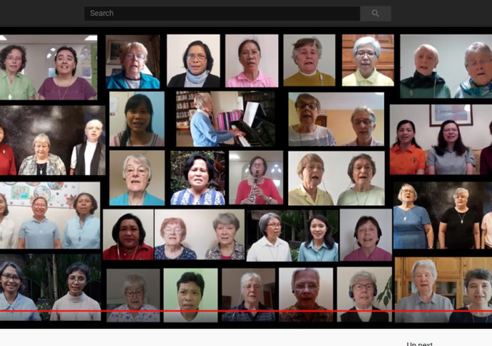 FCJ Virtual choir singing the Magnificat