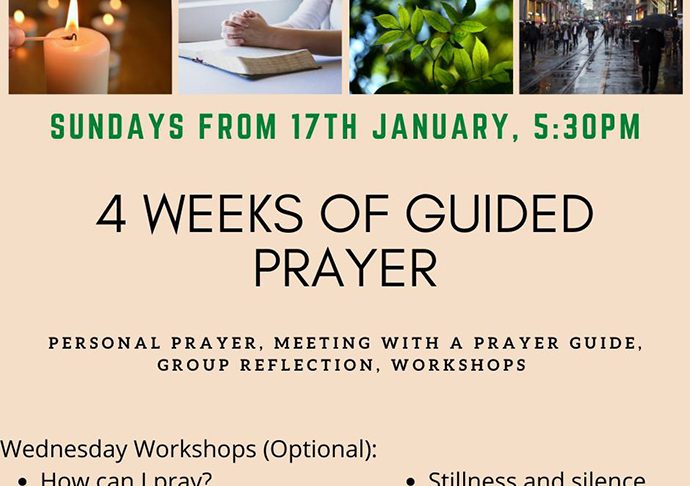 weeks of guided prayer