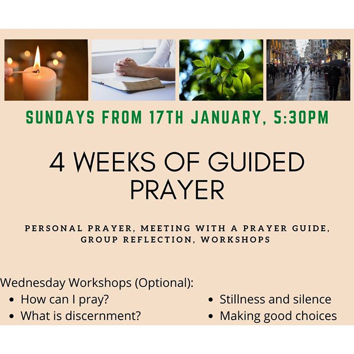 weeks of guided prayer