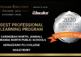 Australian Education Awards 2020 to Genazzano FCJ College