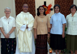 Final vows of Sr Tyas fcJ