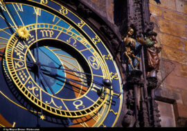Prague astronomical clock Wikimedia