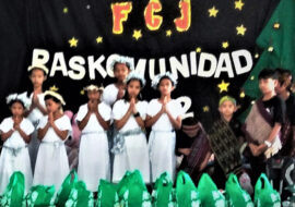 Celebrating Christmas at FCJ Learning and Development Centre, Manila