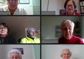 Participants in the Companionship Hour