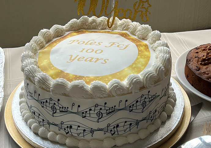 Poles Convent FCJ centenary cake
