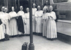 Benalla Sisters heading off on holiday, January 1967