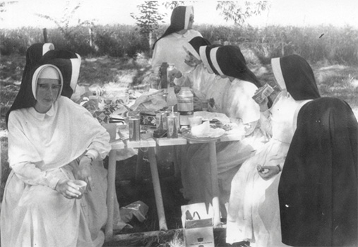Sisters at Sorrento, late 1960s