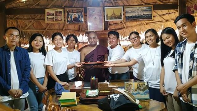 Tree planting in Myanmar FCJ Bicentenary 1820-2020